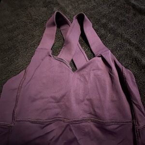 Lulu tank. Deep purple. Size 4. NWOT
